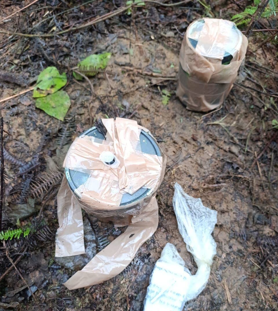 Minas de Comandos de Frontera en Putumayo. Foto: Ejército Nacional