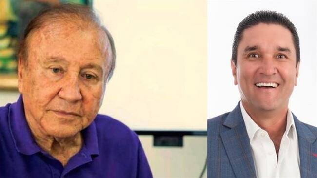 Rodolfo Hernández y Juan Carlos Cárdenas. Foto:Suministrada.