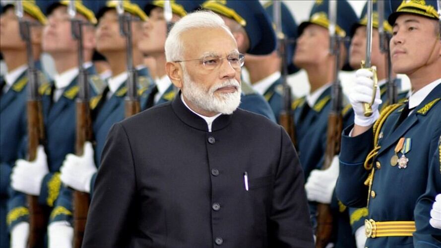 Narendra Modi, primer ministro de la India. . Foto: Agencia Anadolu