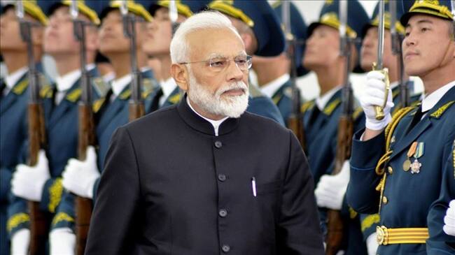 Narendra Modi, primer ministro de la India. . Foto: Agencia Anadolu