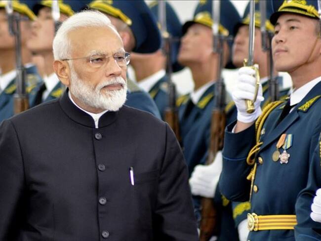 Narendra Modi, primer ministro de la India. . Foto: Agencia Anadolu