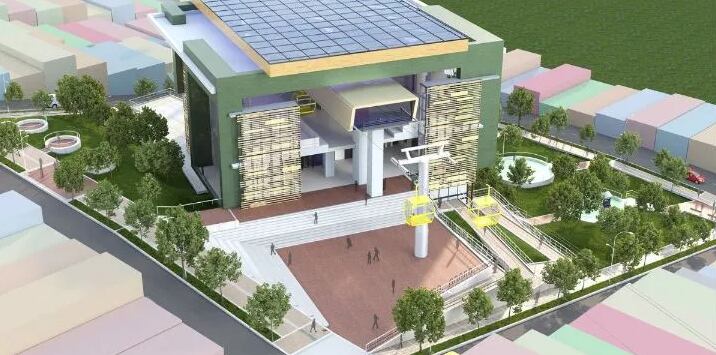 Cable Aéreo proyectado. Foto: IDU.