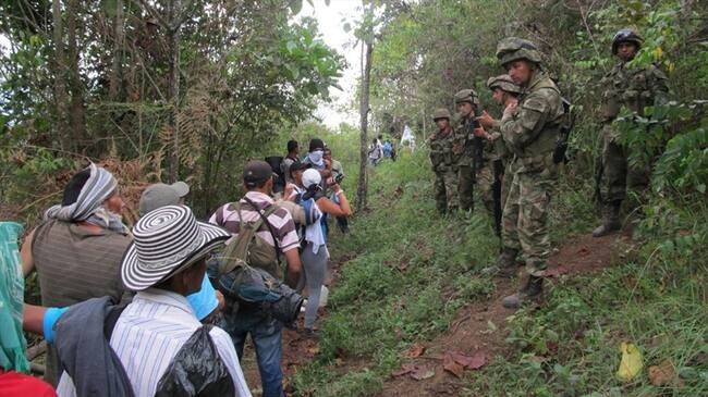 La Fiscalía asumió la investigación y determinó en la inspección técnica al cadáver que el ciudadano murió por impactos de arma de fuego. Foto: Cortesía Unicauca Estéreo