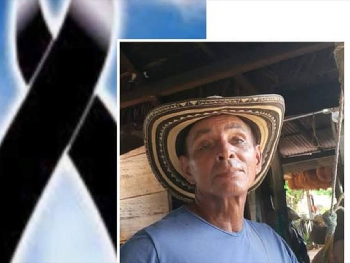 Asesinan a un presidente de Junta de Acción Comunal en zona rural de Montelíbano