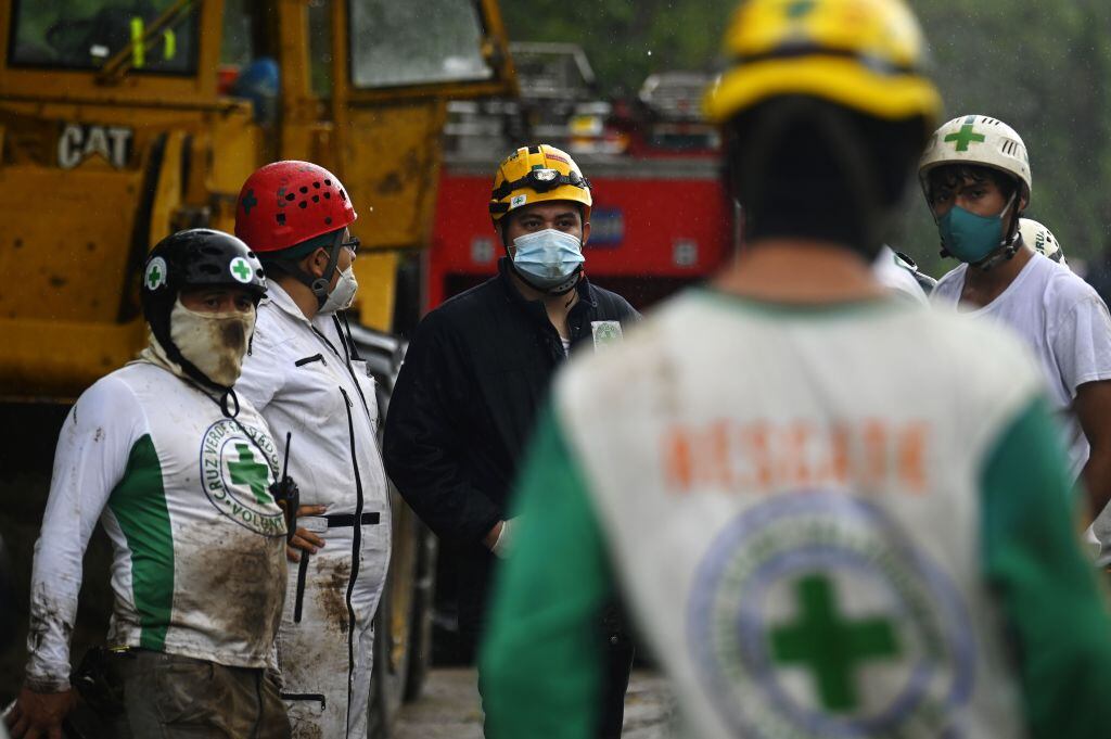 Imagen de referencia de la tormenta Bonnie en El Salvador. Foto: Getty Images