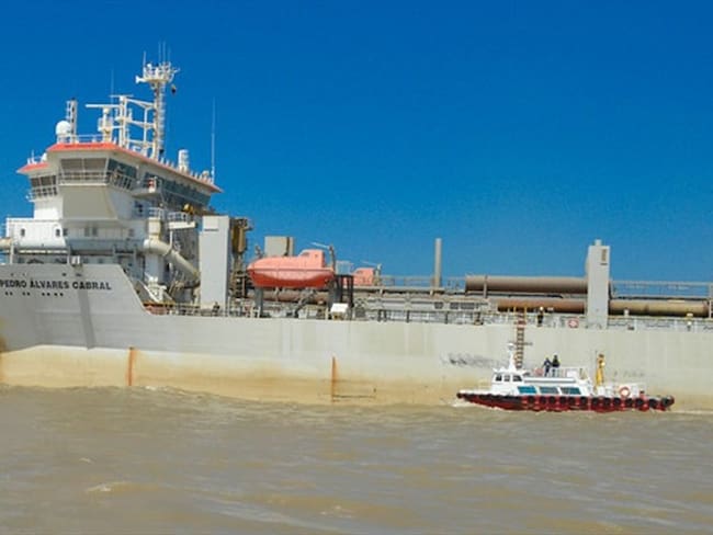 René Puche se refirió a las condiciones del Canal de Acceso al Puerto de Barranquilla. Foto: Colprensa