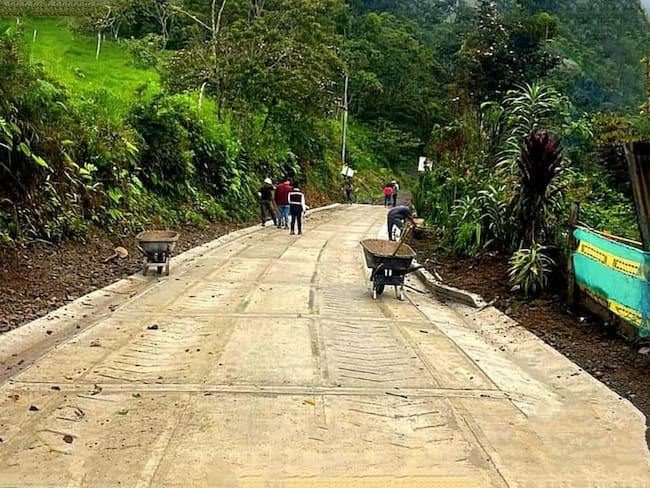 La vía que conduce del municipio de Coper (Boyacá) a Ubaté (Cundinamarca) se mantendrá cerrada hasta el próximo 13 de enero / Foto: Suministrada.