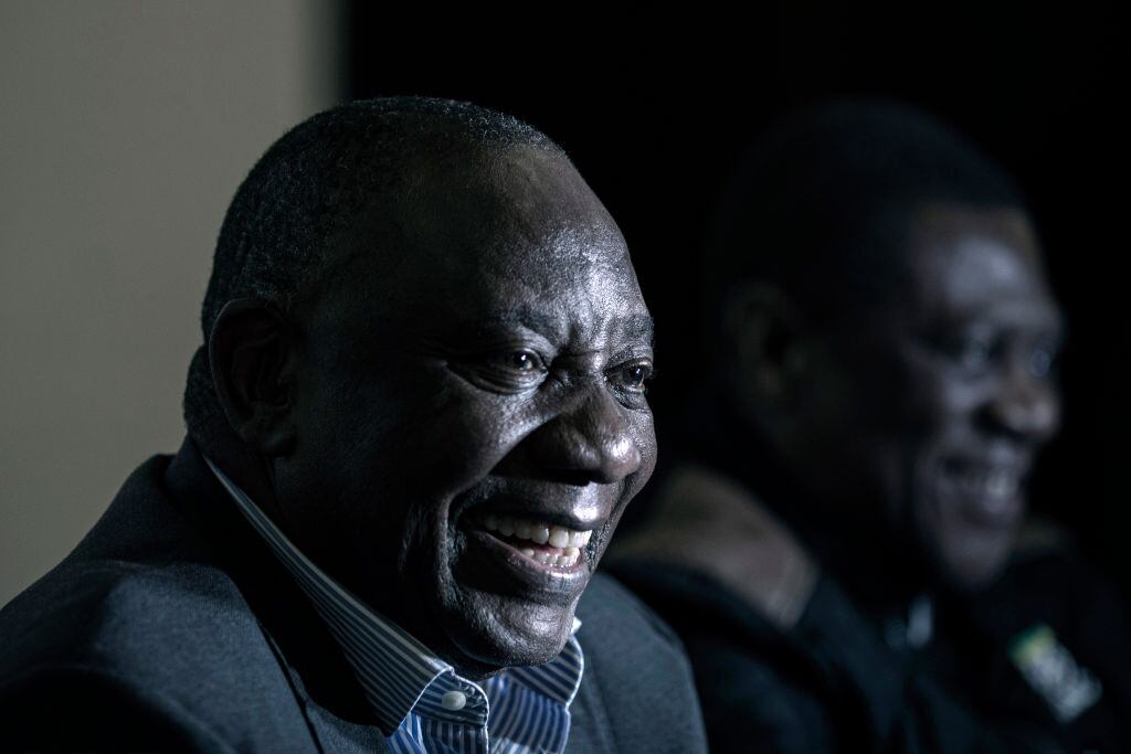 Cyril Ramaphosa. (Photo by Per-Anders Pettersson/Getty Images)