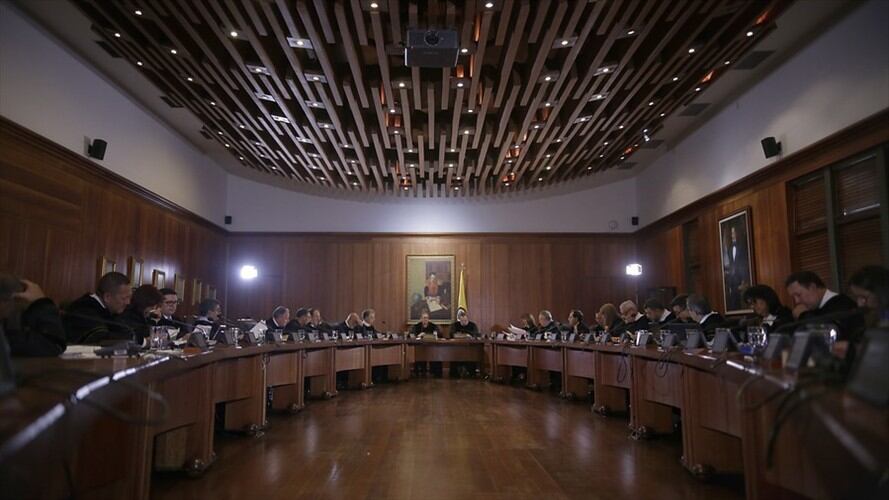 Sala Plena del Consejo de Estado.. Foto: Colprensa