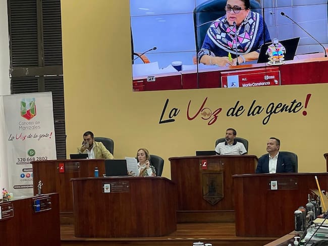 Concejales de Manizales. Crédito: Caracol Radio.