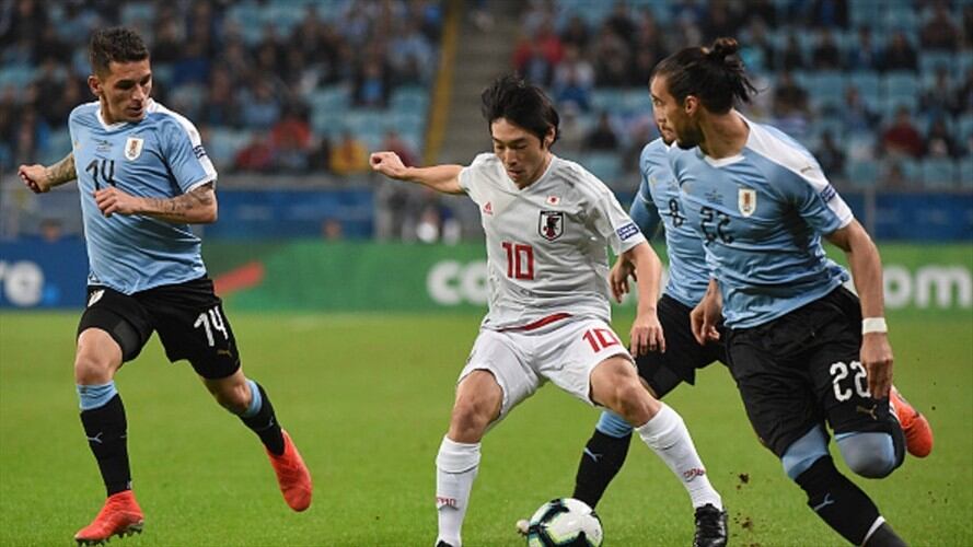 Siga el partido entre Uruguay y Japón. Foto: Getty Images