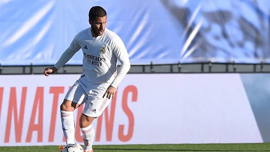 Eden Hazard se lesionó otra vez en el Real Madrid. Foto: Denis Doyle/Getty Images