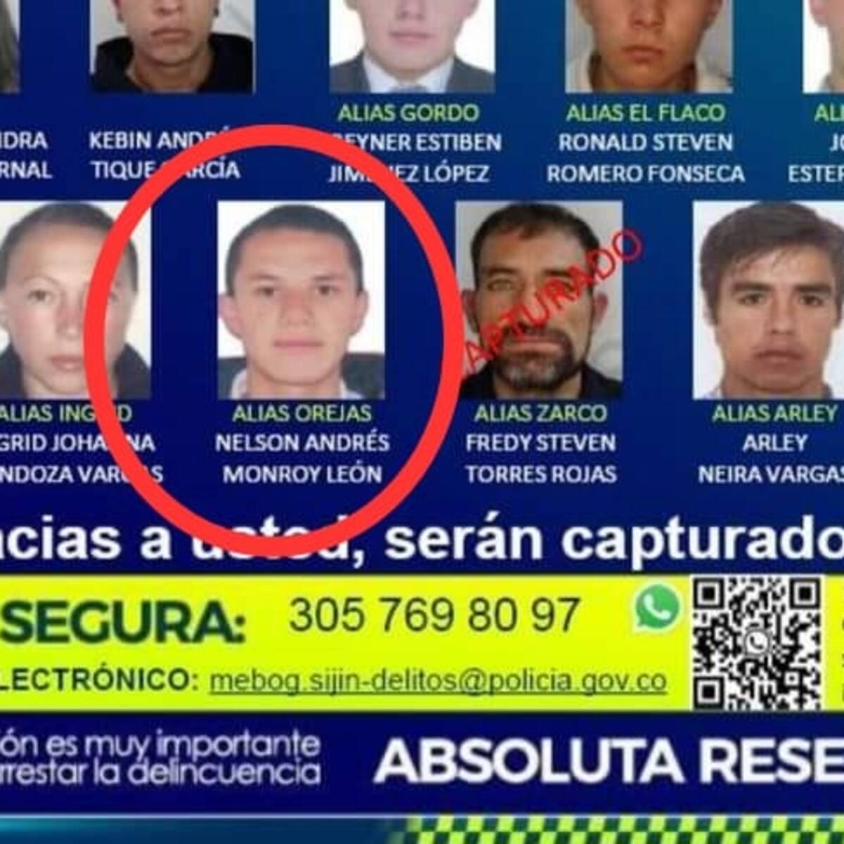 Cayó en Villavicencio uno de los hombres más buscados en Bogotá