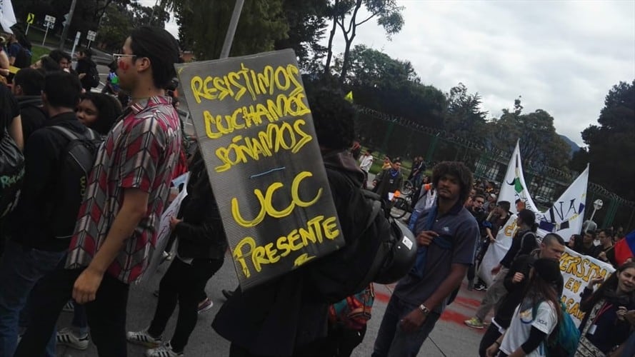 El ministro Guillermo Botero insistió en que quienes cometan actos vandálicos serán judicializados, especialmente si se trata de atentar contra miembros de la Fuerza Pública. Foto: Fabián Romero Garzón