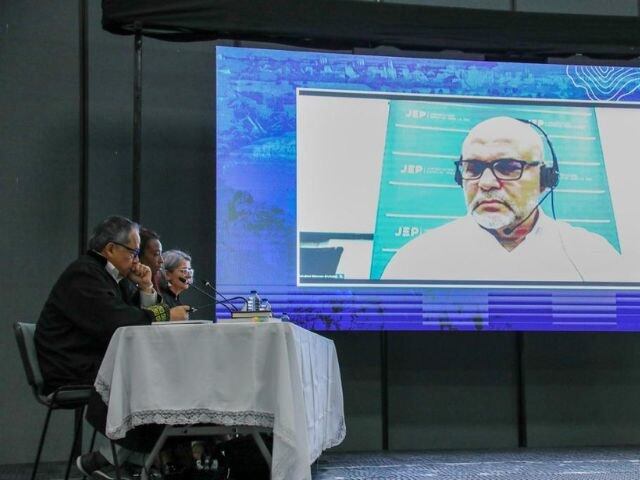 Mancuso en declaraciones | Foto: JEP