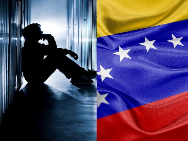 Preso y bandera de Venezuela, imágenes de referencia | Fotos: GettyImages