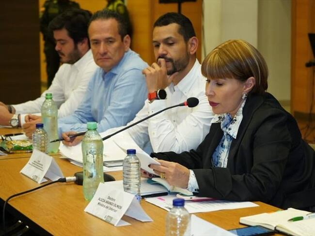 La Ministra ratificó que, para ella, todos los sectores son importantes y deben protegerse. Foto: Mininterior