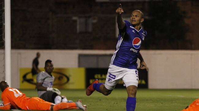 Millonarios es parcialmente el único clasificado a la siguente ronda de la Copa Águila. Foto: Colprensa