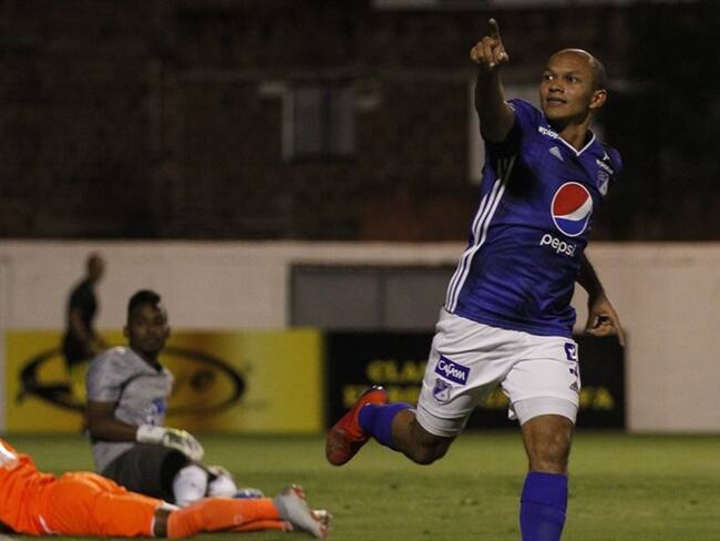 Millonarios es parcialmente el único clasificado a la siguente ronda de la Copa Águila. Foto: Colprensa