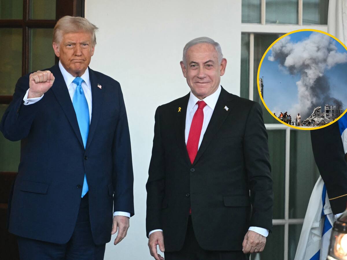 Netanyahu aseguró que trabaja con Trump en un plan para Gaza que aún no está terminado