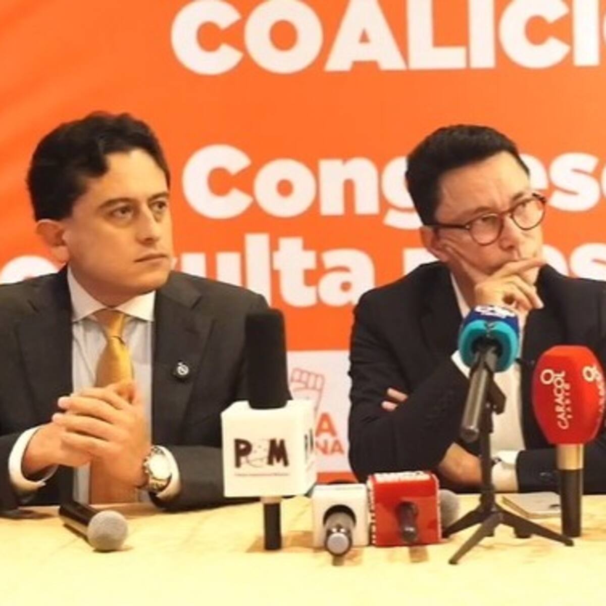 Caicedo y Luis Carlos Reyes lanzan coalición de izquierda para presidenciales: se apartan del petrismo