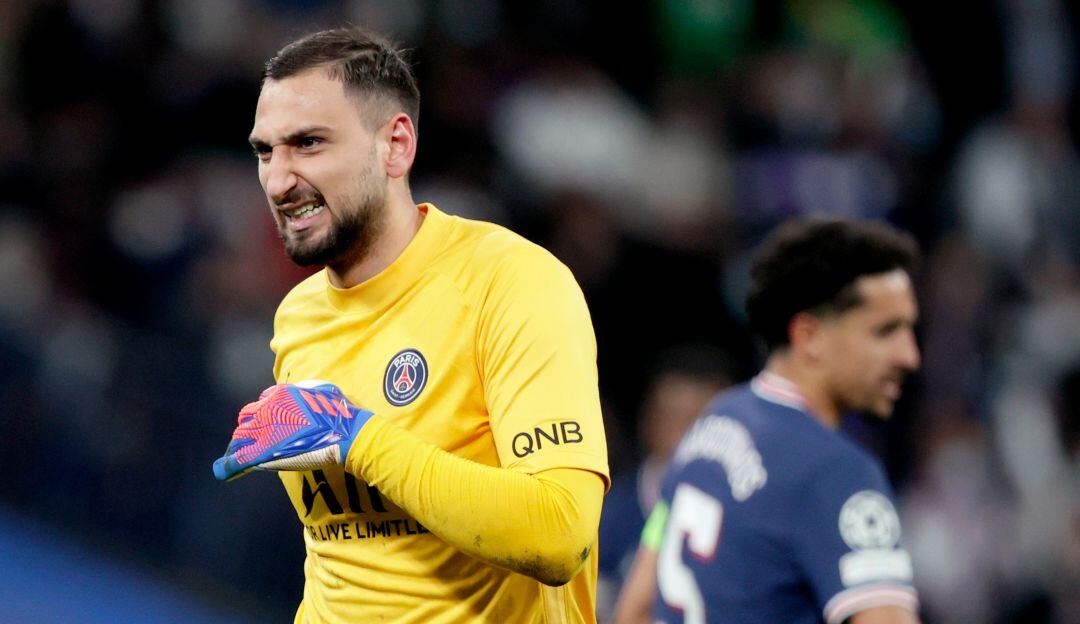 Gianluigi Donnarumma, portero titular del PSG. Foto: