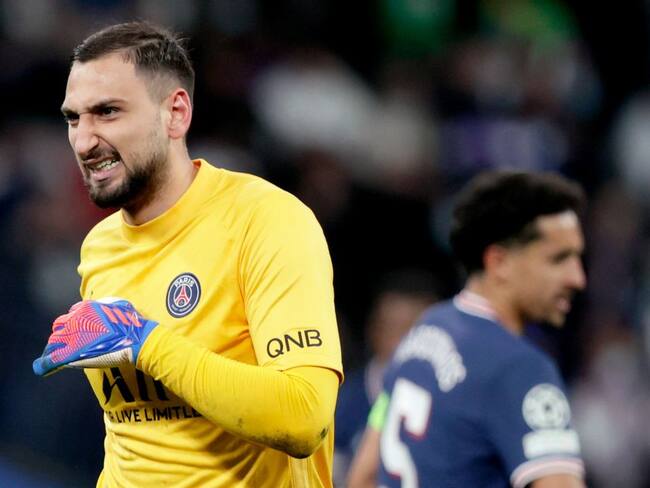 Gianluigi Donnarumma, portero titular del PSG. Foto: