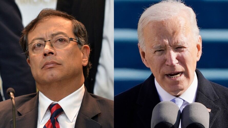 “¿Ven diferencias del programa de Biden con el programa económico que propuso Colombia Humana en 2018? Es de la misma estirpe”, escribió Gustavo Petro. Foto: Getty Images / DIANA SÁNCHEZ / PATRICK SEMANSKY-POOL