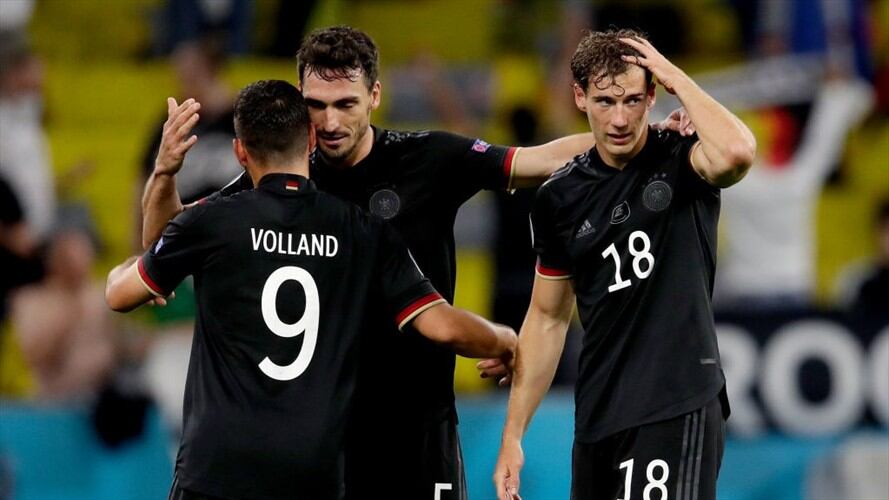 Alemania sufre pero está en los octavos de final de la Euro . Foto: Getty Images