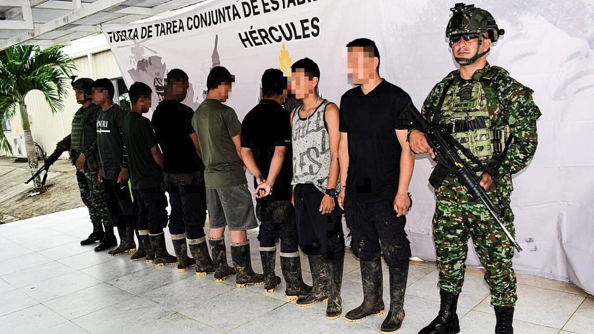 Recuperan a menores de edad reclutados forzadamente por disidencias Farc en Nariño