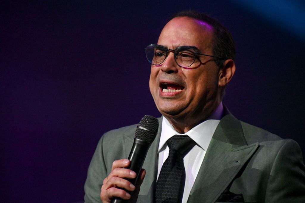Gilberto Santa Rosa . (Photo by Gerardo Mora/Getty Images)