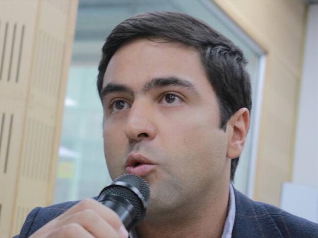 Samuel Hoyos, miembro del Centro Democrático, ex precandidato a la Alcaldía de Bogotá. Foto: La WCon Vicky Dávila