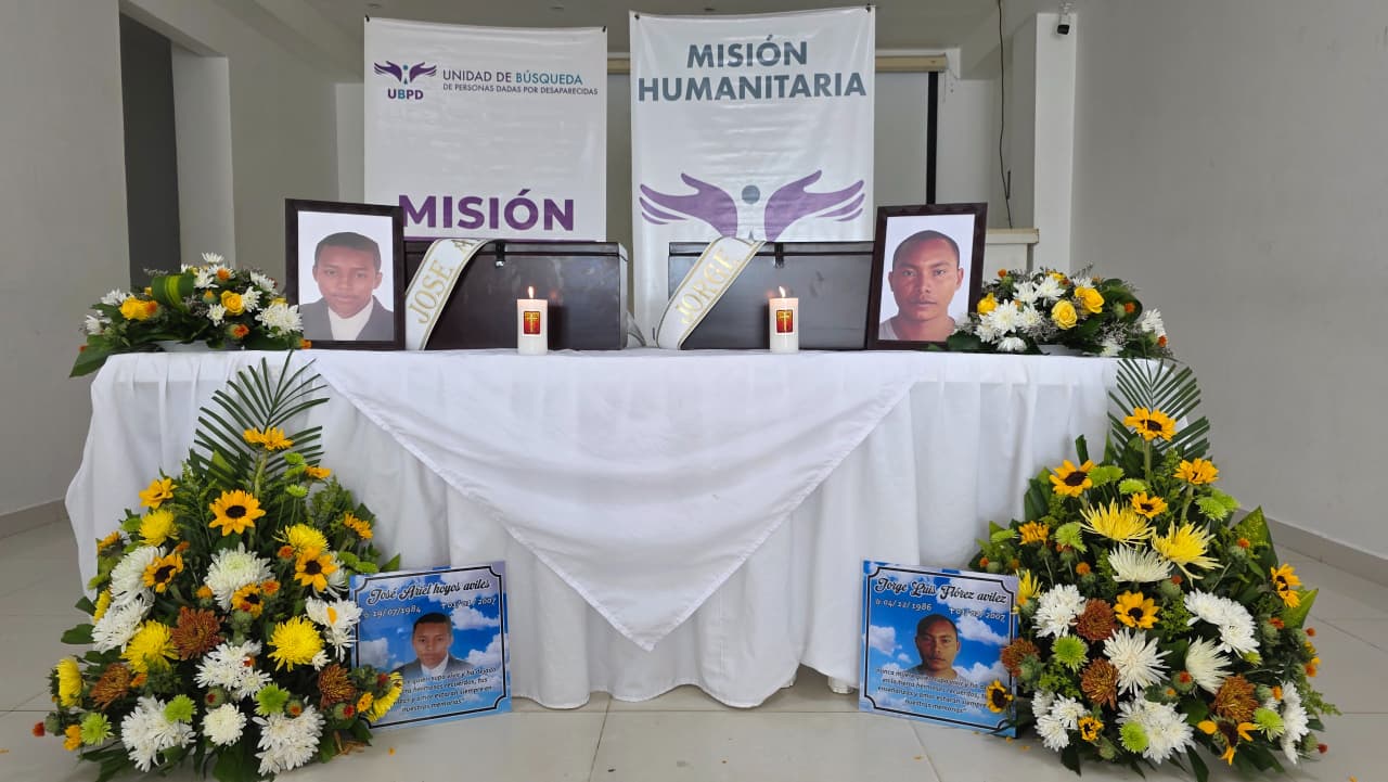 Recuperan dos cuerpos de jóvenes que eran buscados hace 18 años en Córdoba. Foto: UBPD.