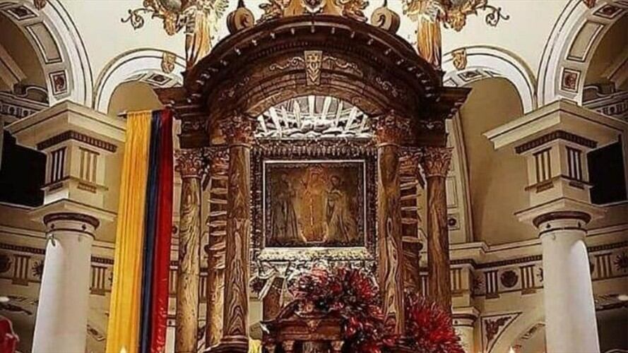 Desde el 18 de agosto arranca el plan piloto con ocho templos por cada religión, dentro de la que se encuentra la Basílica de nuestra señora del Rosario de Chiquinquirá. . Foto: Basílica de Ciquinquirá