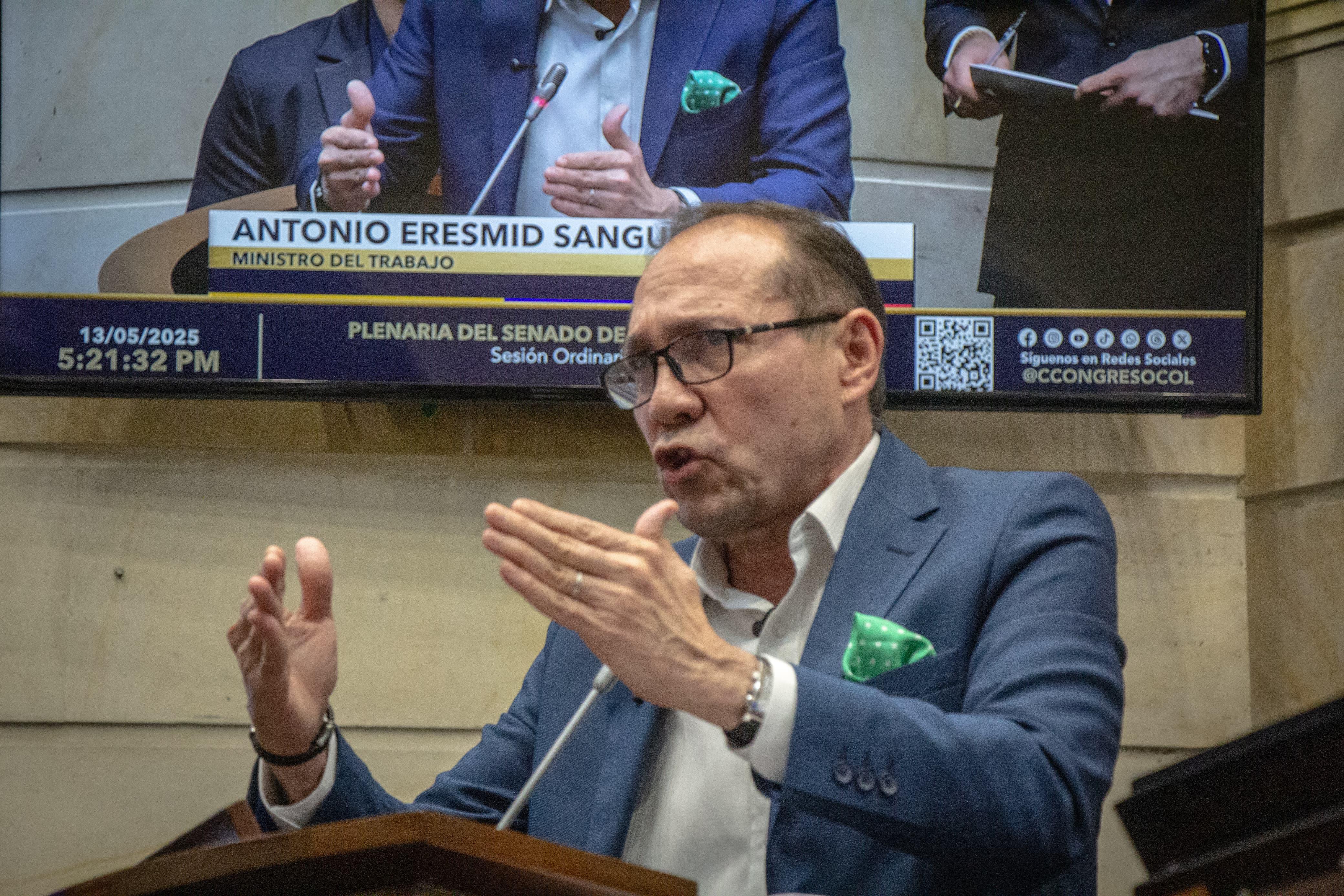 El ministro de Trabajo, Antonio Sanguino / Cortesía MinTrabajo