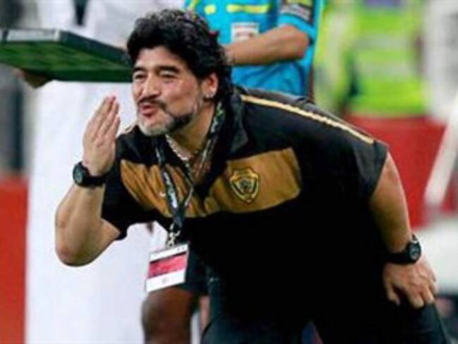 Diego Armando Maradona. Foto: Colprensa.