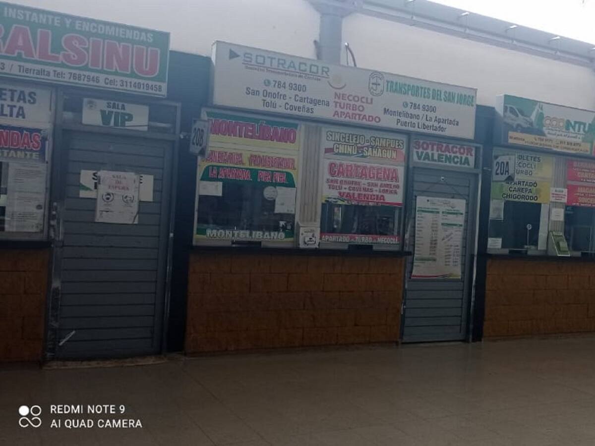 Paro armado del Clan del Golfo: más del 90% del transporte intermunicipal está paralizado en Córdoba