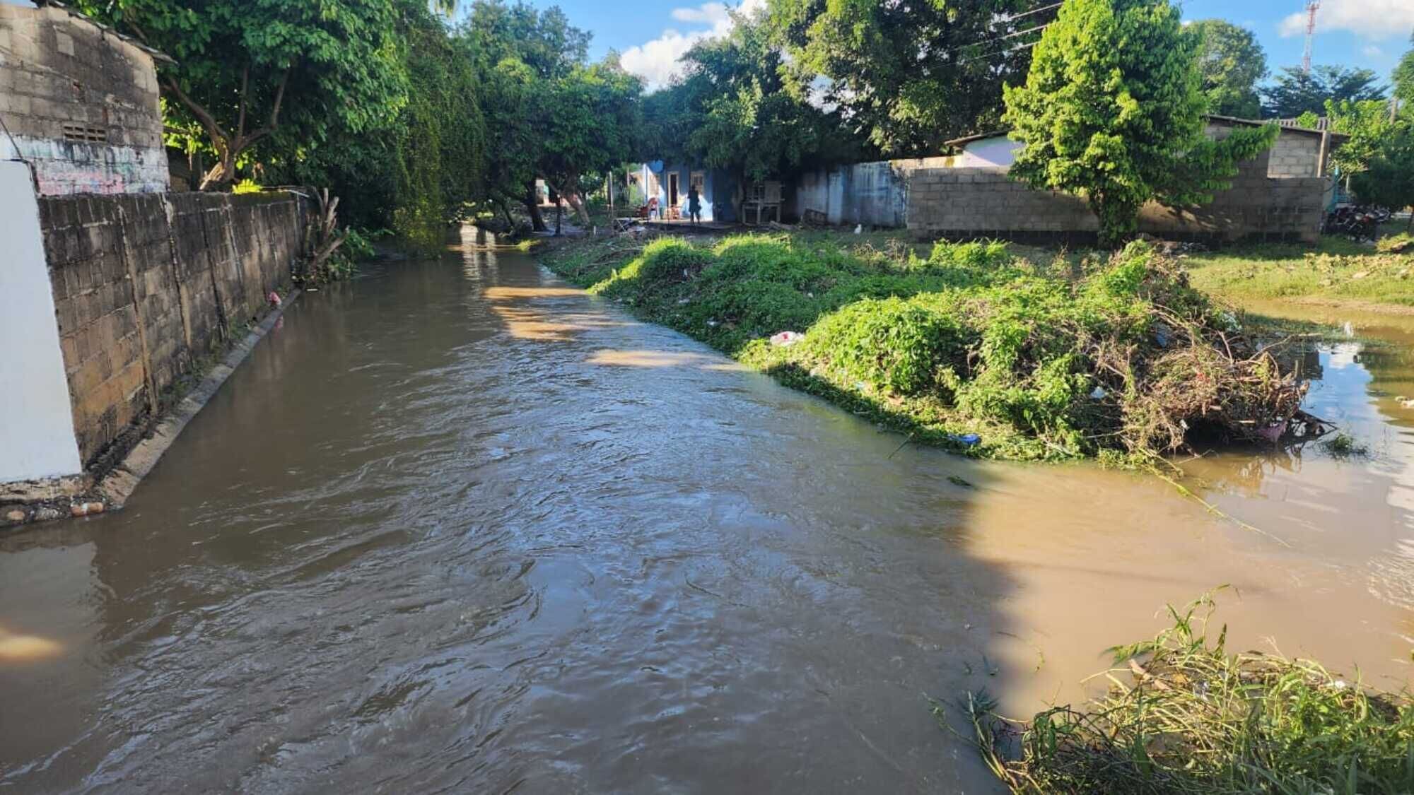 Desbordamiento de caño el Riito/ Gobernación del Magdalena 