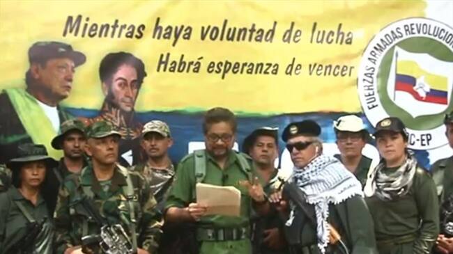 En carta, Gobierno pide a FARC expulsar a disidentes del video sobre rearme . Foto: Captura de pantalla