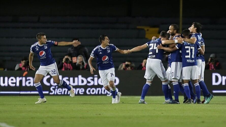 Millonarios derrotó al América 2-1 en el Pascual Guerrero. Foto: Colprensa