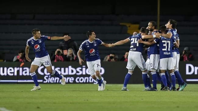 Millonarios derrotó al América 2-1 en el Pascual Guerrero. Foto: Colprensa