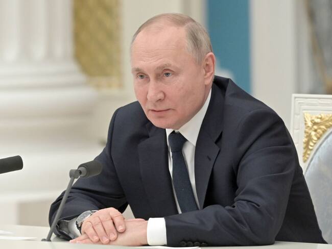 Putin negó que Rusia haya bombardeado ciudades ucranianas. Foto: Getty Images