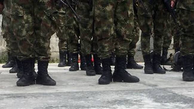 Libres 11 de los 12 militares capturados por corrupción. Foto: Colprensa