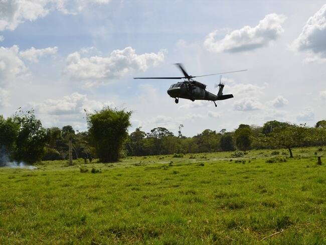 El militar fue evacuado de la zona y llevado a la Clínica Fundación Valle de Lili de la ciudad de Cali. Foto: