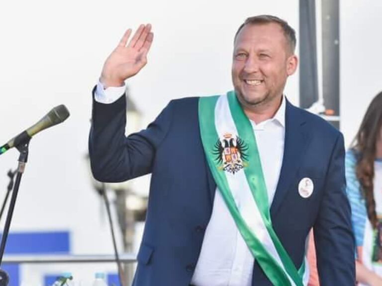 Mikhail Krasnov, alcalde de Tunja (Foto vía cuenta de X @ElRusoAlcalde)