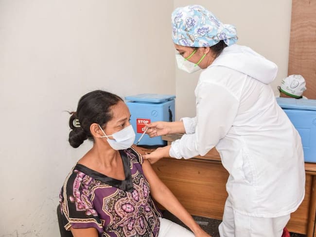 Demora en envío de biológicos afecta la vacunación contra el COVID-19 en Santa Marta. Foto: Cortesía