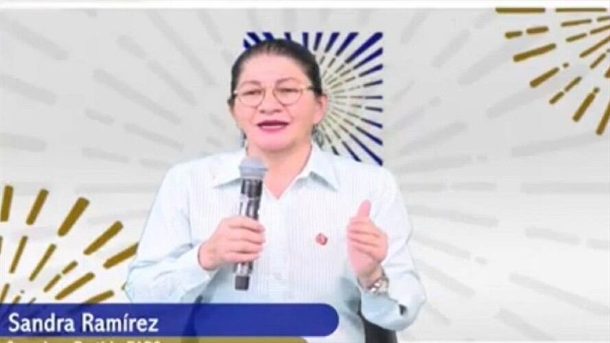 Senadora de Farc, Sandra Ramírez. Foto: La W