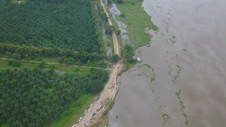 “Hay una omisión evidente”, gobernador electo del Magdalena sobre erosión en vía Salamina-El Piñón. Foto: Cortesía Fuerza Ciudadana