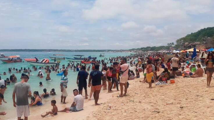 Batalla campal en Playa Blanca, Cartagena