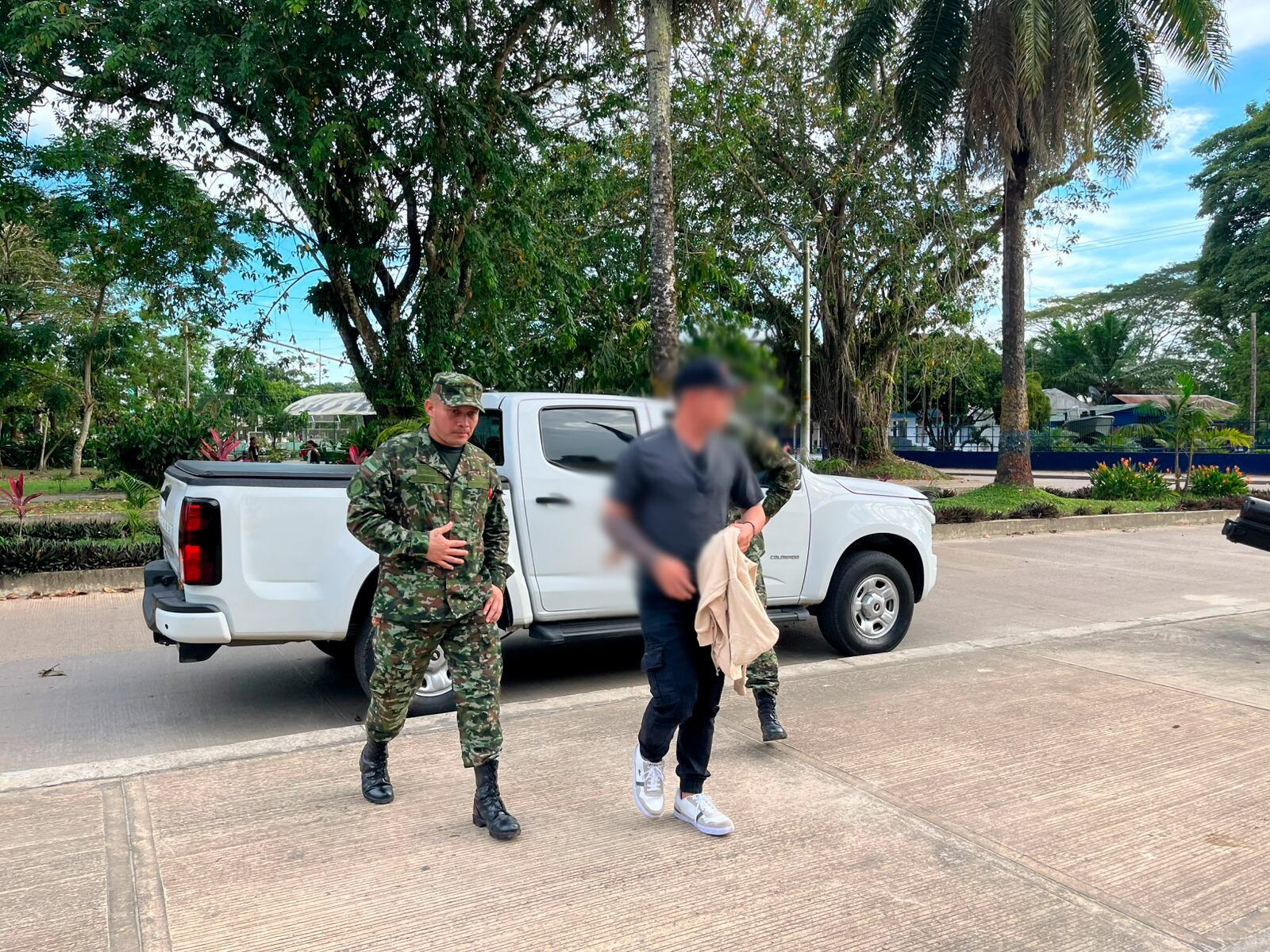 Menor recuperado por el Ejército era el tercer cabecilla de una estructura de las disidencias. Foto: suministrada.
